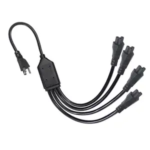3 Prong 3 Ways NEMA 5-15P to C5 AC Power Cord Compatible with Instant Pot Electric Pressure Cooker