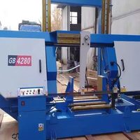 Scie à ruban CNC 4250/GZ4240/G4260 à alimentation et coupe automatiques pour la découpe de métaux avec garantie d'un an