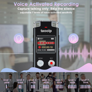 Máy ghi âm kỹ thuật số taoolp với mật khẩu Phát lại nhạc được bảo vệ cho các bài giảng - Product Image 4