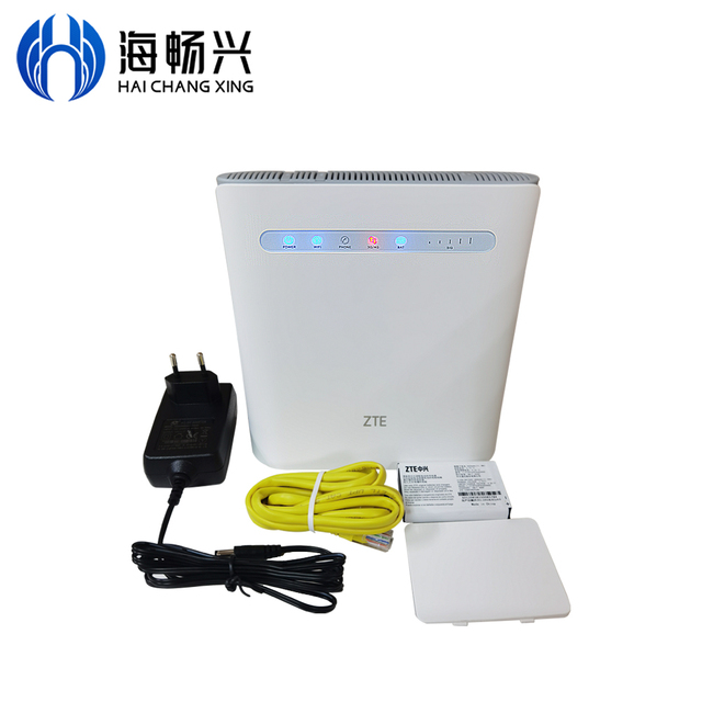 ZTE MF286 LTE Cat6 CPE Tech Nology 3000mAh 4G LTE Bands B1/B3/B7/B8/B20 Supports up to 64 Wireless DevicesRJ45 RJ11