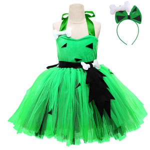 Cave Girl Halloween Cosplay Costume <span class=keywords><strong>Homme</strong></span> Sauvage Indigène Primitif Personne Enfants Jungle Bulle Robe - Product Image 1