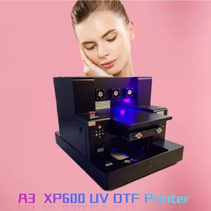 WEPRINT A4 tamanho mais barato UV DTF impressora para adesivos UV DTF caixa de telefone garrafa de madeira acrílico metal vidro plástico