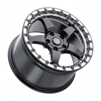 Jantes de course forgées D5 Beadlock de 15, 17 et 18 pouces 5x114.3 5x115 pour Mustang Dodge Hellcat Chevrolet Camaro SS/ZL1 Drag Pack