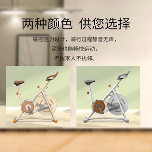 Vélo d'exercice d'intérieur silencieux à contrôle magnétique pour la perte <span class=keywords><strong>de</strong></span> poids à domicile - Product Image 4