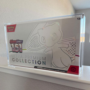 Boîte en acrylique anti-poussière pour collection ultra premium <span class=keywords><strong>Pokémon</strong></span> 151 avec résistance aux UV, boîte en acrylique UPC 151 avec couvercle magnétique N52 - Product Image 5