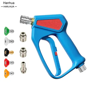 Cross-Border Exclusive High-Pressure 5000PSI ABS Electric Water Gun Home Household High-Pressure <strong>Washer</strong> Water <strong>Jet</strong> for Car Wash - Product Image 3