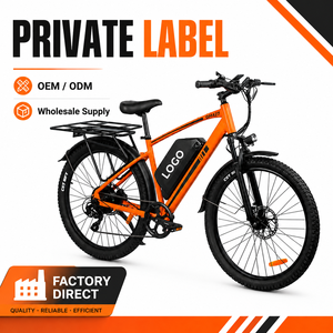 Vélo de montagne électrique en gros sous marque privée, 27,5 pouces, moteur brushless 48V 750W, double suspension, vélo électrique adulte 27AH - Product Image 1