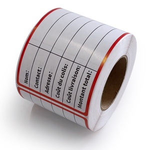 Tiquette Autocollants De Livraison Etiquetas de envío Pegatinas Autoadhesivas Etiquetas de entrega Pegatinas para escribir Detalles del cliente - Product Image 5