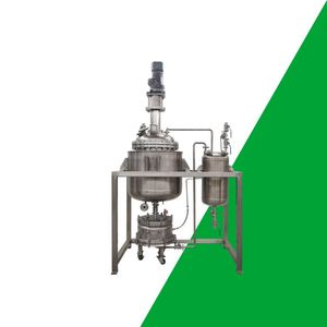 TOPTION 50-150L Customizable Volume Stainless Steel <b>Jacketed</b> Reactive Crystallizer Reactor for Oil Refining and Industrial Use - Product Image 3