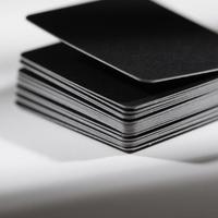 Papier carton noir de qualité supérieure 250g, papier carton noir pour emballage cadeau
