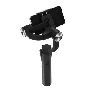 WiWU treppiede Gimbal in lega di alluminio nero 3 assi stabilizzato Gimbal Stick telecomando distanza Selfie Stick