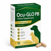 Complément Oculaire Personnalisé Lutéine Zéaxanthine pour Chiens et Chats – Soutien Quotidien de la Vision et du Bien-être Oculaire – Poudre et Capsules – Marque Privée