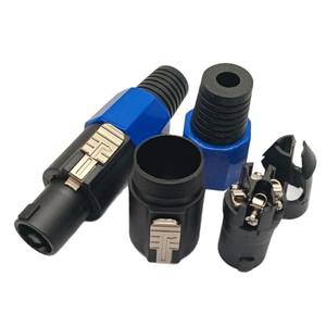 Steker Audio profesional, empat inti colokan Speaker, konektor kabel Audio ekor panjang - Product Image 4