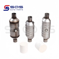 Convertisseur catalytique universel trois voies de haute qualité SQS OEM/ODM, EURO 3/4/5, pour échappement de voiture
