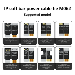 Connecteur de démarrage de <span class=keywords><strong>carte</strong></span> mère MaAnt M062 IP Soft Row pour iPhone 6-16 Pro Max – Outil de réparation et de test - Product Image 3