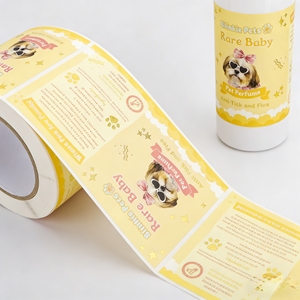 Etiqueta Personalizada para el Cuidado de los Ojos de Mascotas para Productos de Limpieza Ocular - Product Image 5