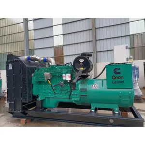 New Trend 100KW Cummins Generator Diesel Fuel Silent Type Used and Approved by Manufacturer for Sale