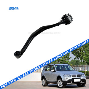 Bras de suspension inférieur avant droit pour BMW E83, neuf, en aluminium argenté, référence OE 31103443128 - Product Image 2