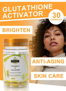 5D Gluta強力ホワイトニングコラーゲンビタミンCサプリメントGlutatタブレット漂白ピル除去黒斑点スキンケアカプセル - Product Image 6