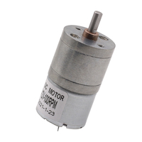 Moteur à courant continu avec boîte de vitesses, couple élevé, mini moteur à courant continu 6V, réducteur, moyeu, jouet intelligent pour enfants, micromoteur pour voiture, appareil ménager, ventilateur, bateau