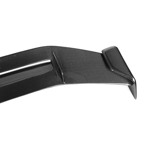 Real Carbon Fiber AO Style Rear <strong>Spoiler</strong> Wings Ducktail Universal Auto Tail <strong>Spoiler</strong> for BMW Cars Single Deck - Product Image 5