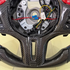 BMW G32 G38 G60 G70 G82 M40i F80 F01 M8 G05용 제조사 개조 카본 파이버 스티어링 휠 - Product Image 5