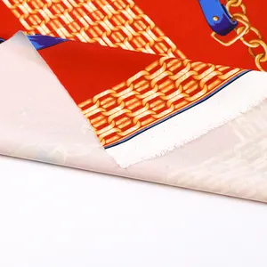 เฮนรี่การออกแบบใหม่ดิจิตอลโพลีเอสเตอร์ Challi พิมพ์ผ้าชีฟองผ้าทอสำหรับเสื้อชุดนกเป็ดน้ำดอกไม้