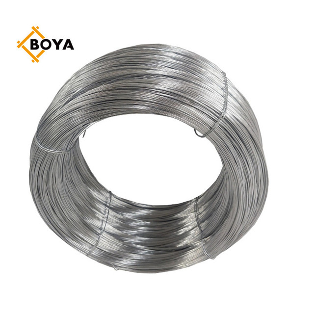 Best Selling Hot Dipped Steel Iron Galvanized Wire From Tianjin Boya