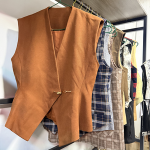 Gilet d'été pour femme, formel et décontracté, vente en gros de vêtements d'<span class=keywords><strong>occasion</strong></span>, articles usagés de Turquie - Product Image 5