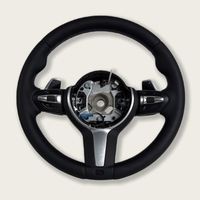 Volant de direction en cuir rond personnalisé, accessoires de voiture pour BMW F10 F11 F20 F21 F30 F34 F32 F33 F36 F22 F23 F46 F70 E71