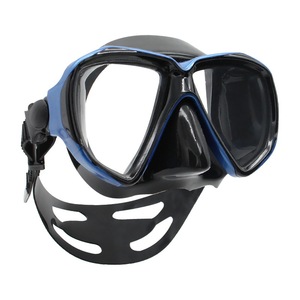 Máscara de buceo con dos ventanas de vidrio templado antivaho para adultos, para snorkel y deportes acuáticos - Product Image 4