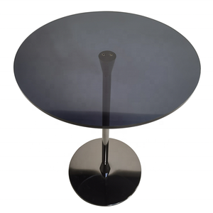 Plate-forme podium incurvée en acrylique transparent Lucite en acier pour partie centrale en plexiglas chaire de pupitre moderne pour présentoirs - Product Image 4