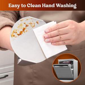 Prensa para <span class=keywords><strong>Hamburguesas</strong></span> <span class=keywords><strong>de</strong></span> Acero Inoxidable Personalizada <span class=keywords><strong>de</strong></span> Fábrica para Barbacoa, Cocina, Comida, Prensa para Aplanar <span class=keywords><strong>Hamburguesas</strong></span> y Tortas <span class=keywords><strong>de</strong></span> Jamón para Hornear - Product Image 2