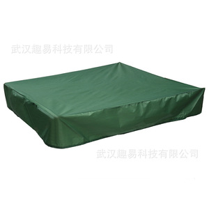 Bâche de protection solaire et imperméable QY pour bac à sable extérieur en tissu Oxford 120x120cm 150x150cm 180x180cm 200x200cm - Product Image 4
