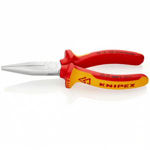 Alicates de punta larga Knipex de 160 mm, cromo vanadio, aislados para trabajos eléctricos, 1000 V - Product Image 1