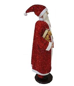 Figure de danse du père Noël électrique de 1.6m pour la musique de fête de Noël-Fournitures de fête améliorées - Product Image 6