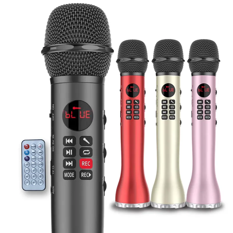 Dewant L-598RC 9W Professionele Handheld Draadloze Opname Microfoon Met Recorder En Afstandsbediening