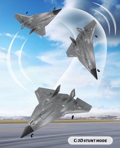 Trọng lượng nhẹ EPP bọt <span class=keywords><strong>RC</strong></span> tàng hình máy bay phản lực máy bay sr72 6-trục con quay hồi chuyển 2.4GHz điều khiển từ xa nhào lộn trên không máy bay máy bay máy bay RTF - Product Image 4