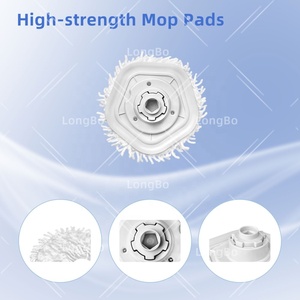 Ajuste para <span class=keywords><strong>Xiaomi</strong></span> <span class=keywords><strong>Dreame</strong></span> <span class=keywords><strong>Bot</strong></span> <span class=keywords><strong>W10</strong></span> Pro Robot aspirador cepillo de rodillo cepillo lateral filtro Hepa soporte de almohadilla de mopa piezas de repuesto - Product Image 3