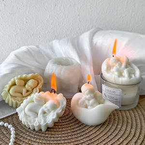 Early Riser Angel Baby DIY <span class=keywords><strong>Molde</strong></span> <span class=keywords><strong>de</strong></span> vela <span class=keywords><strong>de</strong></span> aromaterapia Novedad <span class=keywords><strong>Molde</strong></span> <span class=keywords><strong>de</strong></span> <span class=keywords><strong>silicona</strong></span> <span class=keywords><strong>de</strong></span> cáscara <span class=keywords><strong>de</strong></span> huevo <span class=keywords><strong>de</strong></span> Pascua para hacer velas hechas a mano - Product Image 4