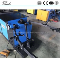 Machine de formage de coudes en acier au carbone Preda pour tubes ronds, machine de formage de coudes HVAC