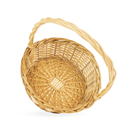 Panier à fleurs en rotin tressé, panier de rangement pour pétales et fêtes, pour mariage, anniversaire, fournitures de fête, décoration de jardin