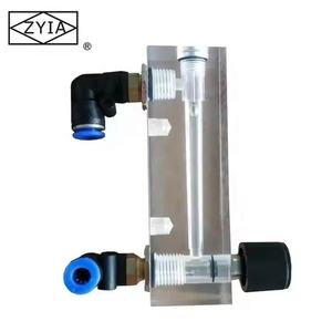 高品質ZYIAアクリルガラス管ロータメーター流量計（空気、水、ガス用）304SSフロートOEM対応、4%精度、1MPA圧力 - Product Image 3