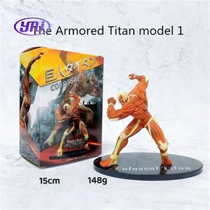 ฟิกเกอร์ไททัน PVC โจมตี13สไตล์หุ่นแอ็คชั่นไททันสวมเกราะไททัน - Product Image 3