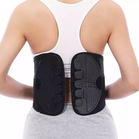 Ceinture de soutien lombaire réglable avec cordon de serrage, système de poulie flexible pour les douleurs du bas du dos, type protecteur