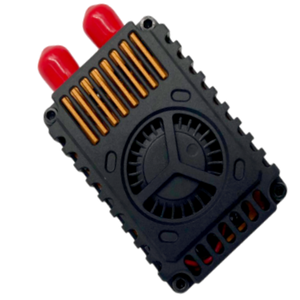 Transmisor VTX de Banda Dual con Frecuencia Personalizada de 4W, Voltaje Ajustable, Ventilador de Refrigeración, Carcasa de Aleación de Aluminio, Disipador de Calor, Antena SMA Inteligente - Product Image 4