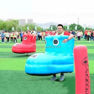 Activités sportives Société Utilisation commerciale Jeux de team building Défi Divertissement Jouets Chaussures gonflables <span class=keywords><strong>Bigfoot</strong></span> Vitesse de course - Product Image 1