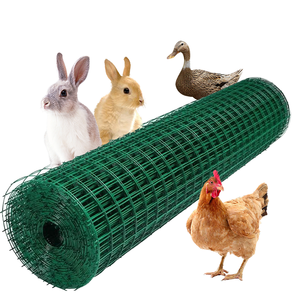 Nhà Sản Xuất Giá Thấp 6X6Cm Vuông Dây PVC Tráng Hàn Dây Lưới Hàng Rào Chăn Nuôi Bao Vây Hàng Rào - Product Image 2