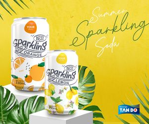 ตัวอย่างเครื่องดื่มอัดลมฟรี ขนาด 500 มล. กระป๋องอะลูมิเนียม แบรนด์ส่วนตัว – รสผลไม้เขตร้อน ราคาถูก ออกแบบฟรี - แทนโด เบเวอเรจ - Product Image 3