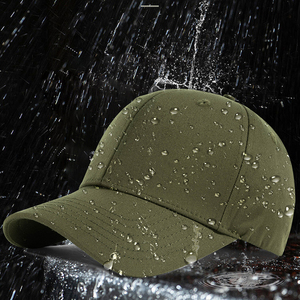 Unisex 6-Panel Solid Baseball Cap 100% Polyester <b>Waterproof</b> Twill <b>Hat</b> for Men Women Hiking Travel Sun Protection All Seasons - Product Image 6